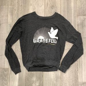 spiritual gangster grey long sleeve